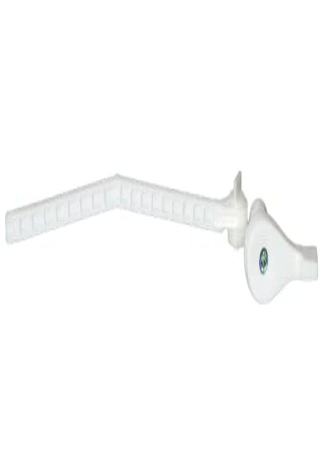 KINIK Plastic Toilet Flush Tank Lever Handle | Hindwa Type | Durable WC Flush Handle Replacement - Image 1